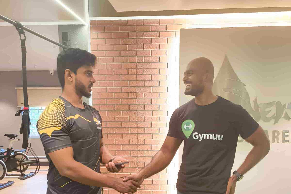 The Gymuu team visiting Arena gym