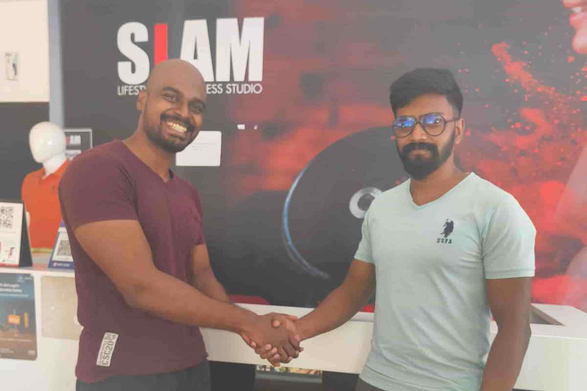 The Gymuu team at SLAM, Indira Nagar